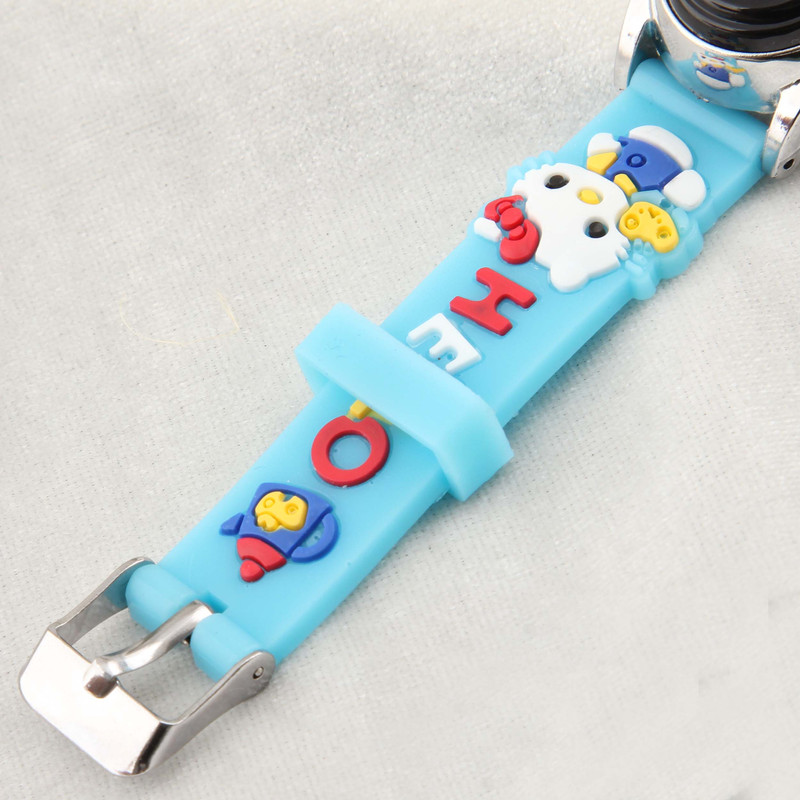 ساعت مچی دیجیتال دخترانه مدل کارتونی طرح کیتی کد WHK_071