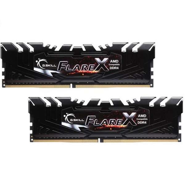 رم دسکتاپ DDR4 دوکاناله 3200 مگاهرتز CL14 جی اسکیل مدل FLAREX ظرفیت 16 گیگابایت