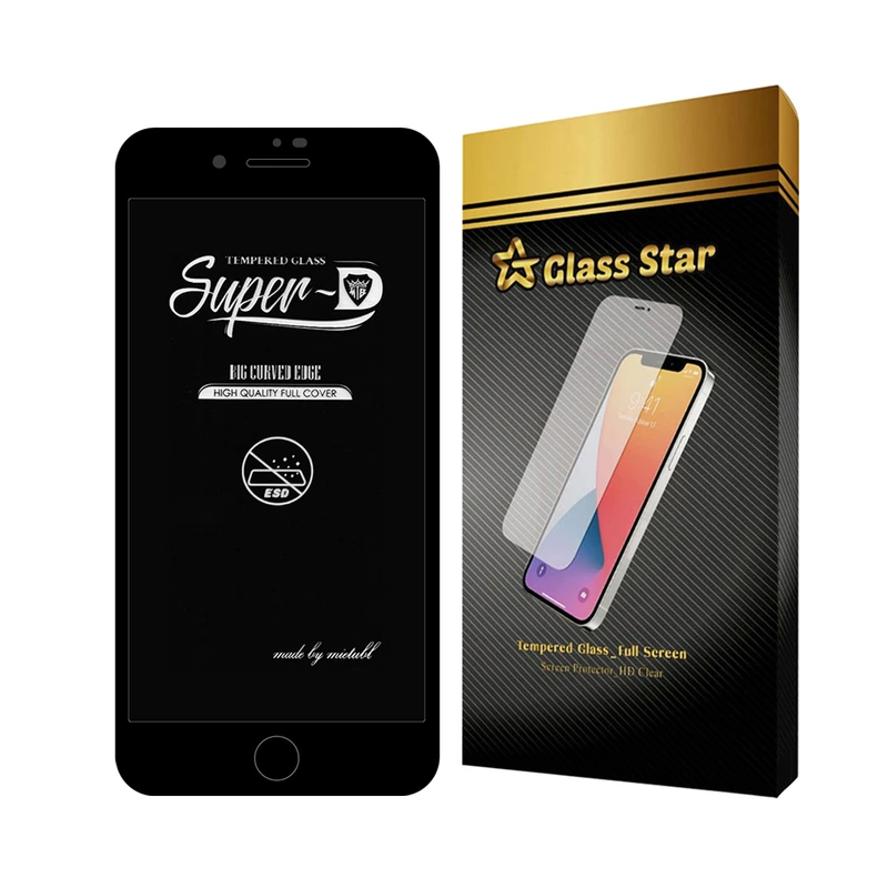 محافظ صفحه نمایش گلس استار مدل SUPERPLUSN مناسب برای گوشی موبایل اپل iPhone 7 Plus / iPhone 8 Plus
