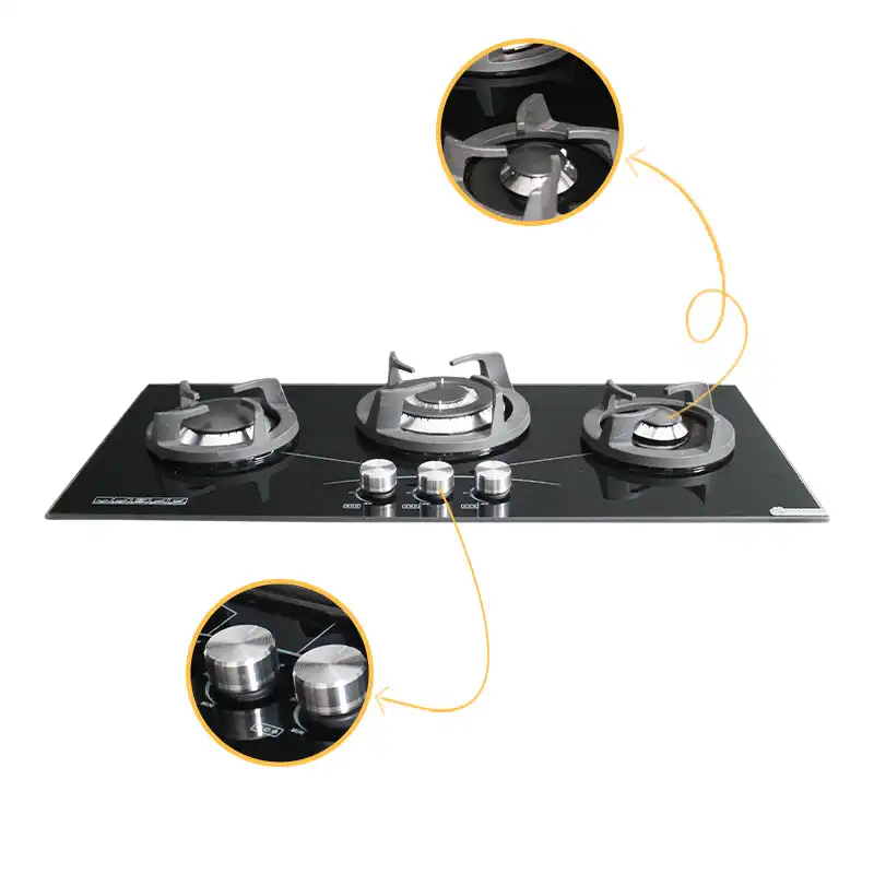 اجاق گاز صفحه ای آذرلوکس مدل G03ML - 10B