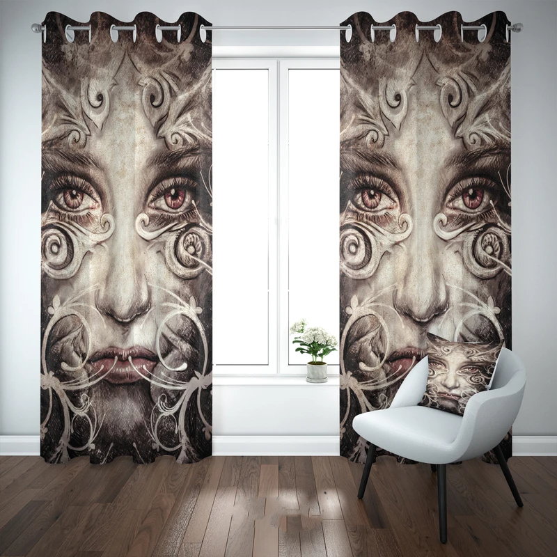 پرده مدل b2210 سایز 140×280 سانتی متر