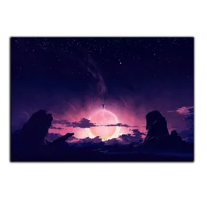 تابلو شاسی بکلیت طرح گرافیکی غروب آفتاب مدل SH-S5404