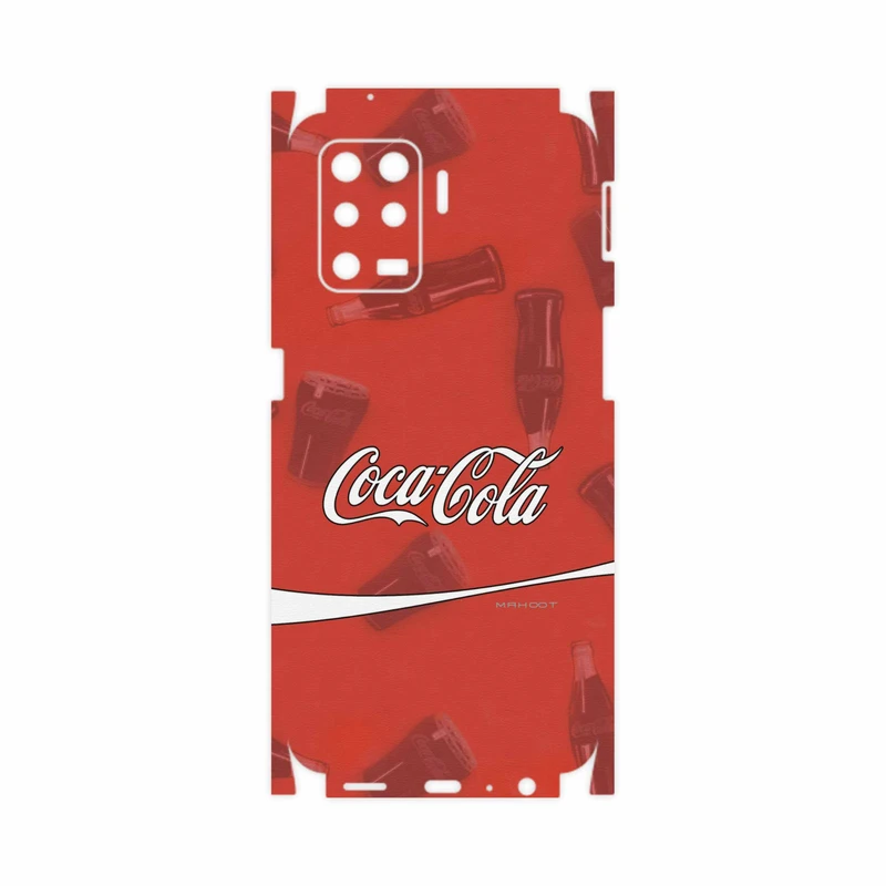 برچسب پوششی ماهوت مدل Coca-Cola-Logo-FullSkin مناسب برای گوشی موبایل اپو A94 4G