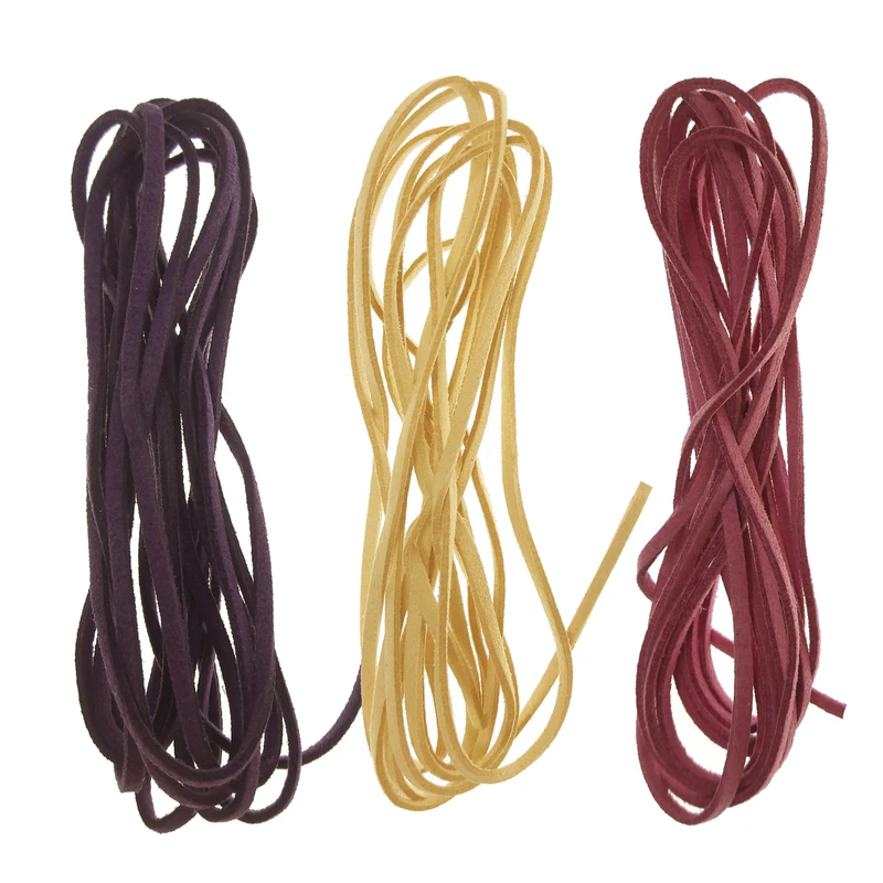 نخ گردنبند مدل تریشه کد Y7583 بسته 3 عددی