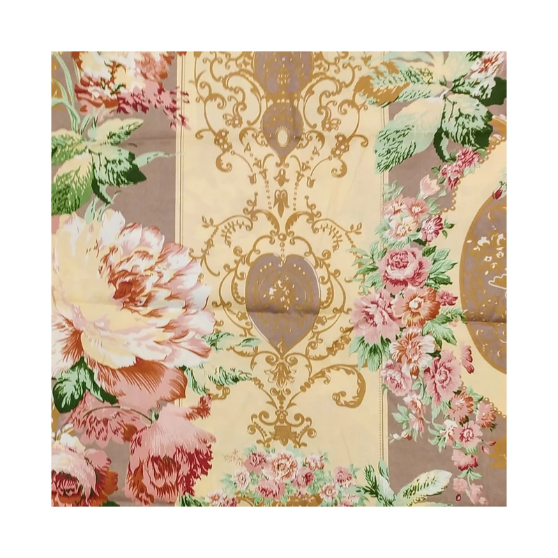 ملحفه آدنو مدل گلپری کد IR102 دونفره سایز 220x240 سانتی متر