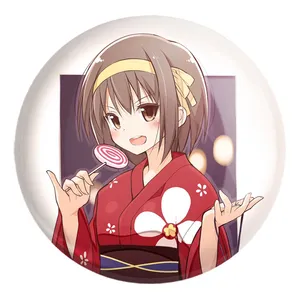 پیکسل خندالو طرح هاروهی انیمه ناپدید شدن هارومی سوزومیا The Disappearance of Haruhi Suzumiya کد 23160 مدل بزرگ