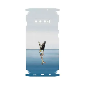 MAHOOT Collage of Sea Trash-FullSkin Cover Sticker for Samsung Galaxy S10 Plus