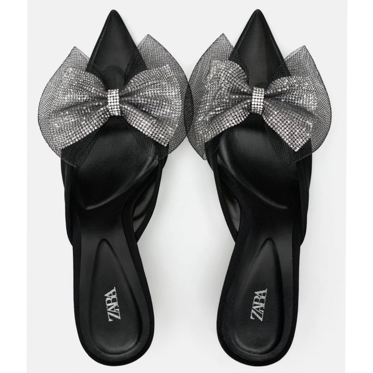 کفش زنانه مدل MULES WITH TULLE BOW-2810210