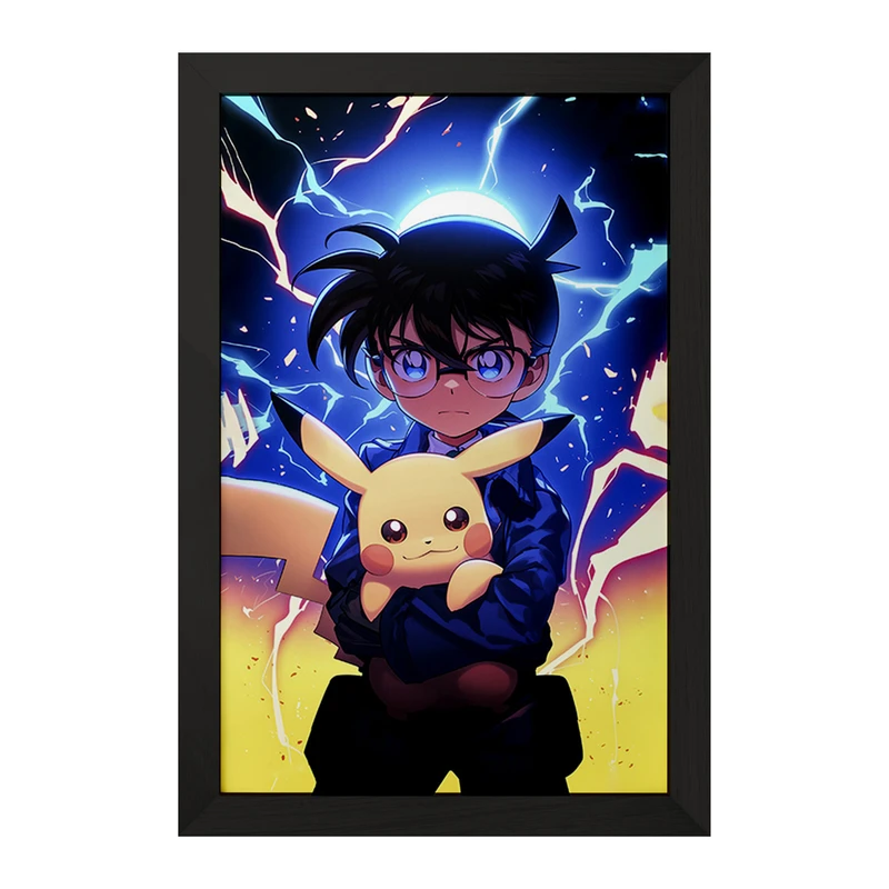 تابلو خندالو مدل انیمه پوکمون (Pokemon) کد F2844