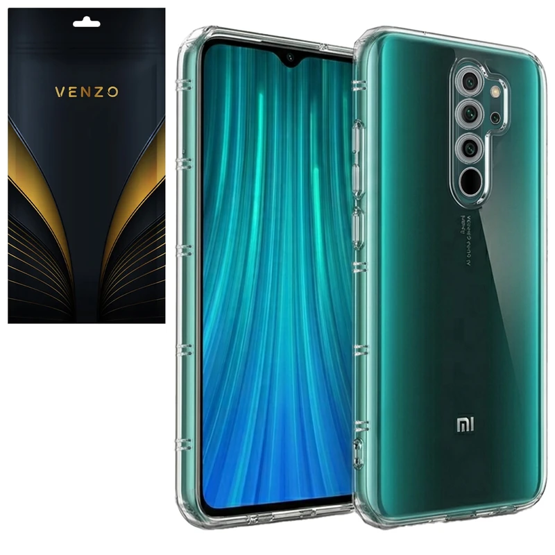 کاور ونزو مدل Crystal مناسب برای گوشی موبایل شیائومی Redmi Note 8 Pro