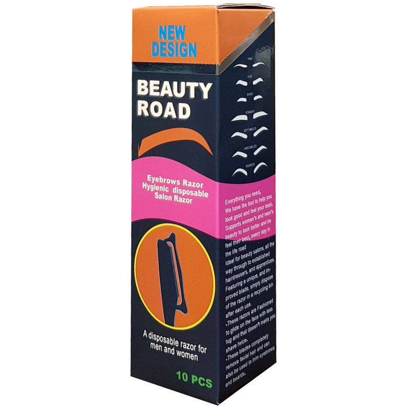 تیغ ابرو بیوتی روود مدل DR1 بسته 10 عددی