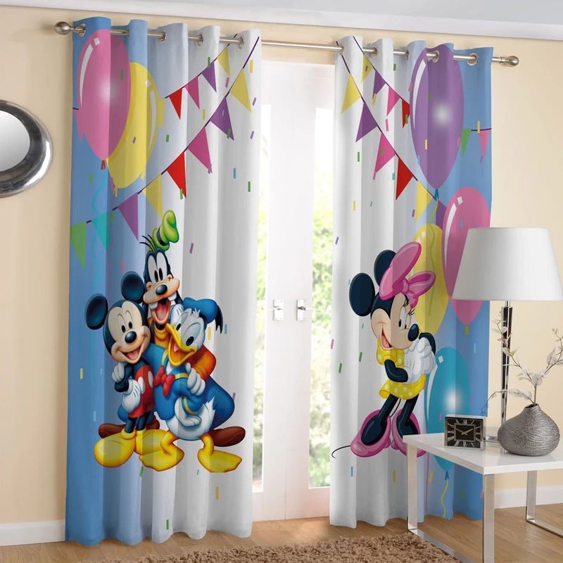 پرده طرح کودکانه کد 7598 سایز 140x180 سانتیمتر