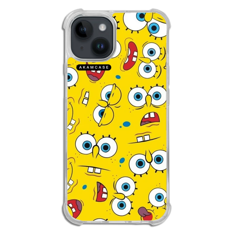کاور آکام مدل AMC-WTA14-SPONGE BOB5 مناسب برای گوشی موبایل اپل iPhone 14