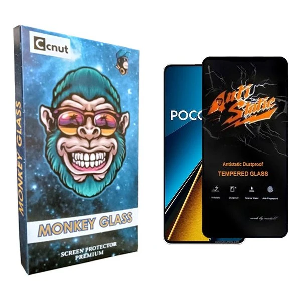 محافظ صفحه نمایش کوکونات مدل mnk Antistatic مناسب برای گوشی موبایل شیائومی Poco X6 5G