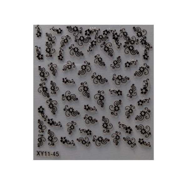 استیکر طراحی ناخن جنگشانگمئی کد XY-1145