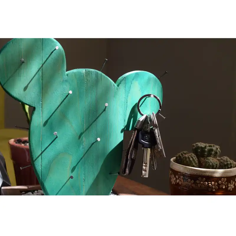 جاکلیدی مدل رومیزی طرح کاکتوس کد 003