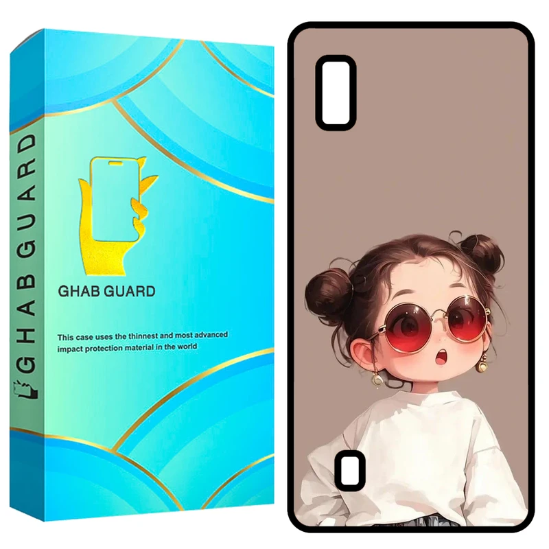 کاور قاب گارد طرح دختر مدل GCHPA10 مناسب برای گوشی موبایل سامسونگ Galaxy A10 / M10
