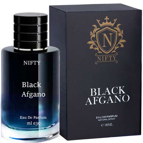 ادو پرفیوم مردانه نیفتی مدل بلک افغان حجم 30 میلی لیتر