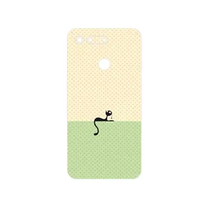 MAHOOT Minimal Internet Cat Icon Cover Sticker for Honor View 20