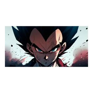 استیکر لپ تاپ و موبایل مدل انیمه طرح دراگون بال وجیتا Dragon ball Vegeta کد 3883