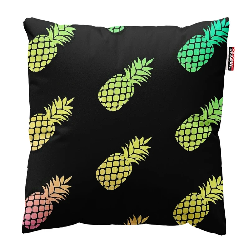 کوسن پاد آفرین طرح آناناس سایز 30*30 سانتی متر