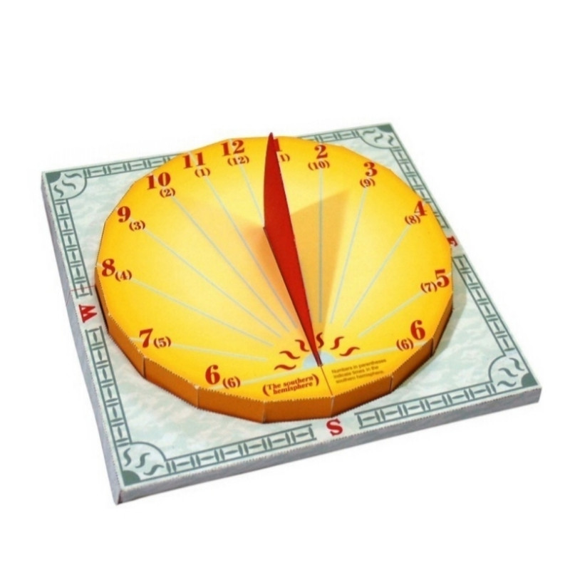 کیت آموزشی مدل ماکت سه بعدی ساعت آفتابی کد 901