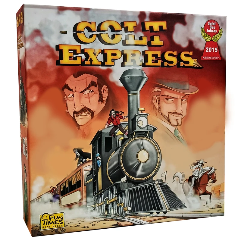 بازی فکری فانتایمز مدل کلت اکسپرس Colt Express مناسب سن 10 سال به بالا
