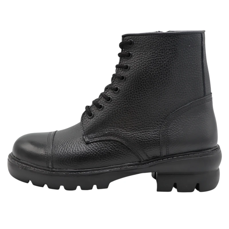 نیم بوت زنانه مدل ریتا  چرم طبیعی کد 01