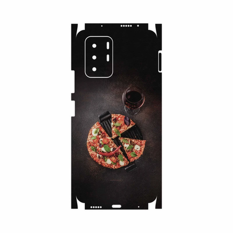 برچسب پوششی ماهوت مدل Pizza-FullSkin مناسب برای گوشی موبایل شیائومی Poco X3 GT 5G