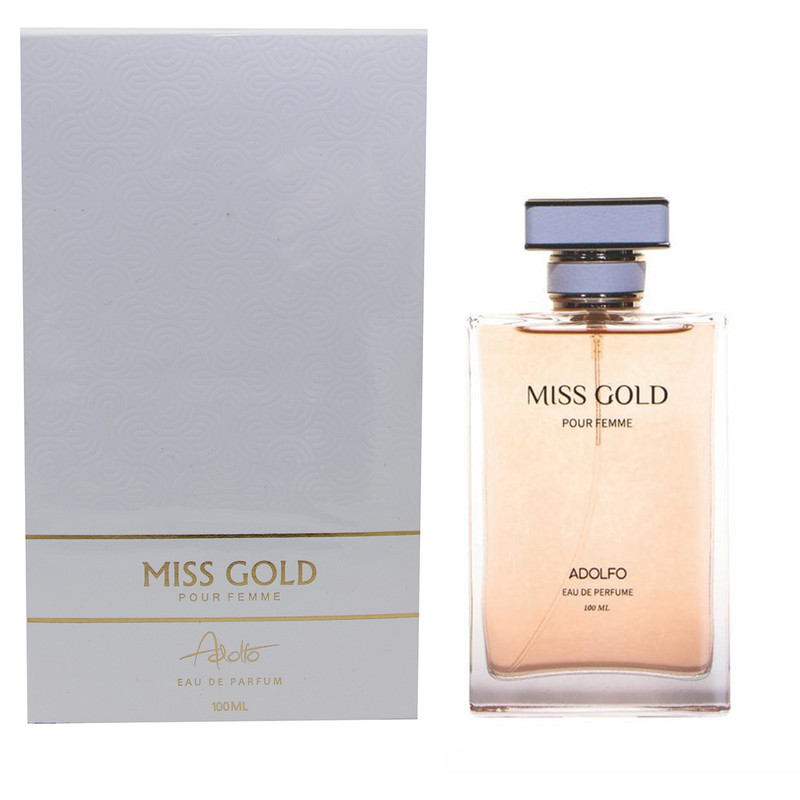ادو پرفیوم زنانه آدولفو مدل MISS GOLD حجم 100 میلی لیتر