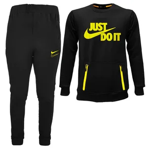 ست سویشرت و شلوار مردانه مدل 04009144 رنگ مشکی