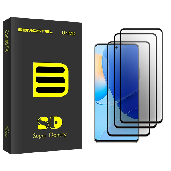 محافظ صفحه نمایش سرامیکی سوماستل مدل SD Glass MIX2106 مناسب برای گوشی موبایل هوآوی Nova 9 SE بسته سه عددی