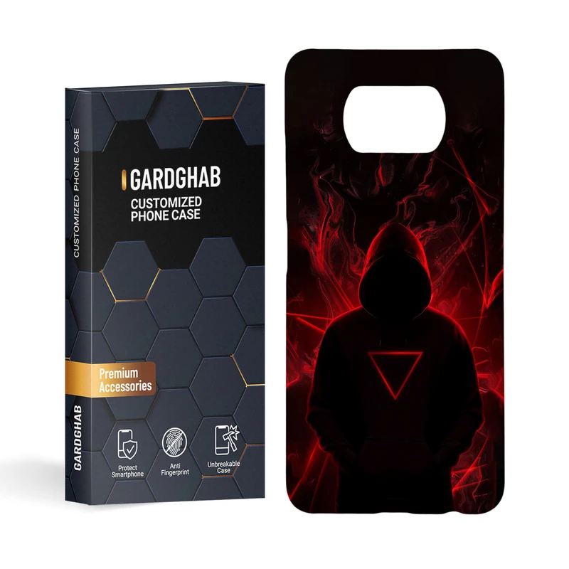  کاور گارد قاب مدل پسرانه مناسب برای گوشی موبایل شیائومی poco X3