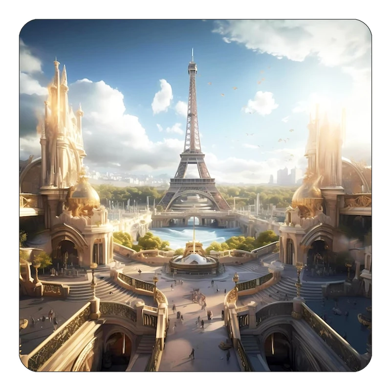 مگنت کاکتی طرح پاریس Paris مدل mp56887