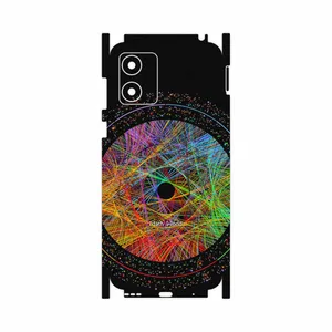MAHOOT Mathematical Geometric Shape 2-FullSkin Cover Sticker for Motorola Moto E13