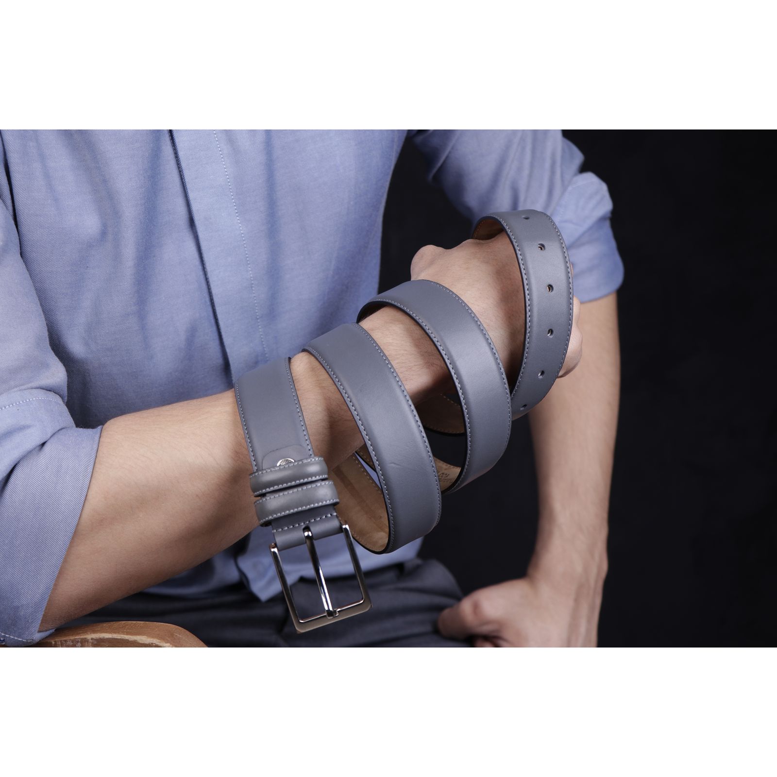 کمربند مردانه چرم جانتا مدل b701-01 -  - 22