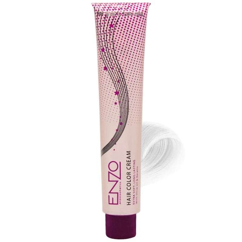 رنگ مو انزو شماره 901 حجم 100 میلی لیتر رنگ صدفی