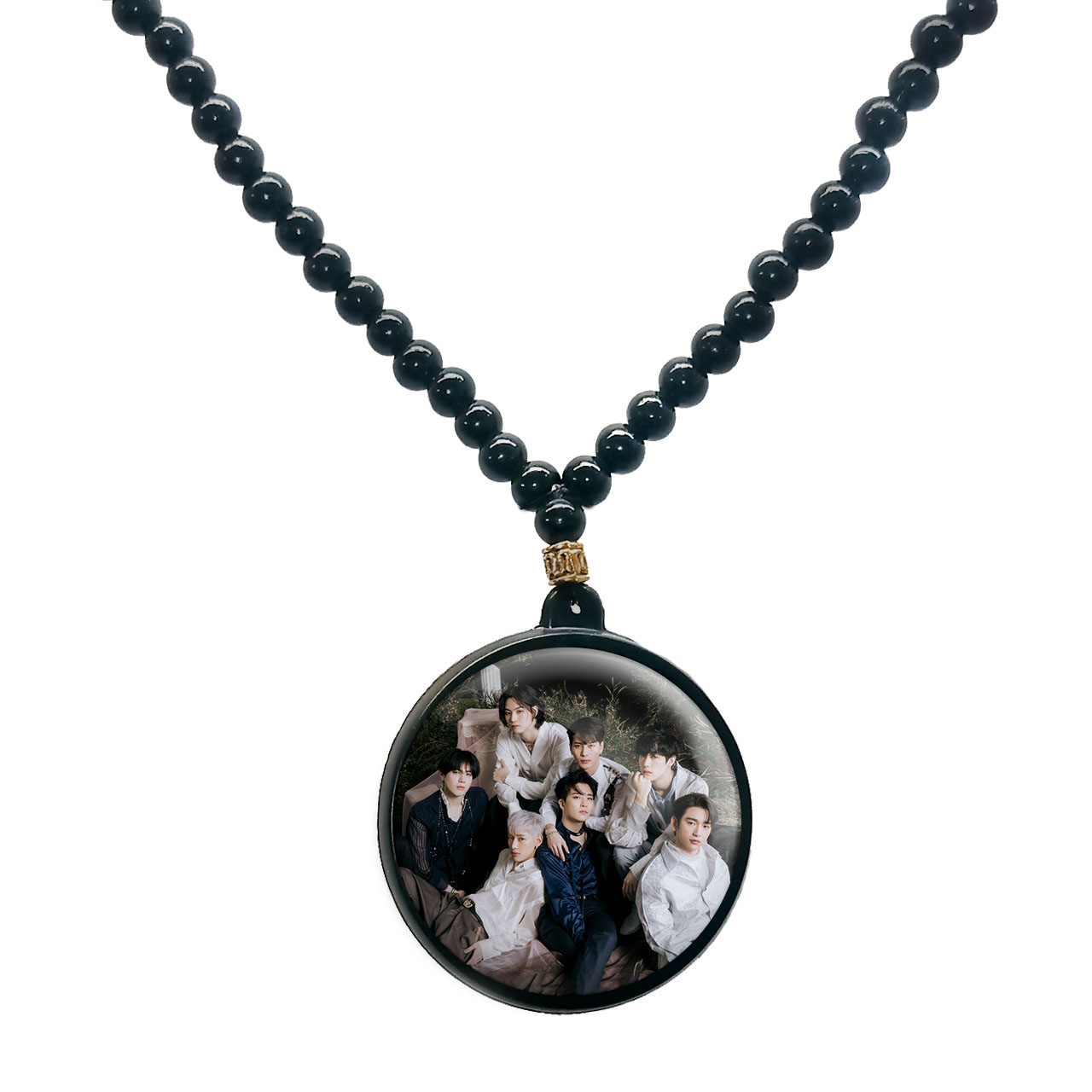 گردنبند پرمانه طرح GOT7 کد pmd.19041مدل دو طرفه