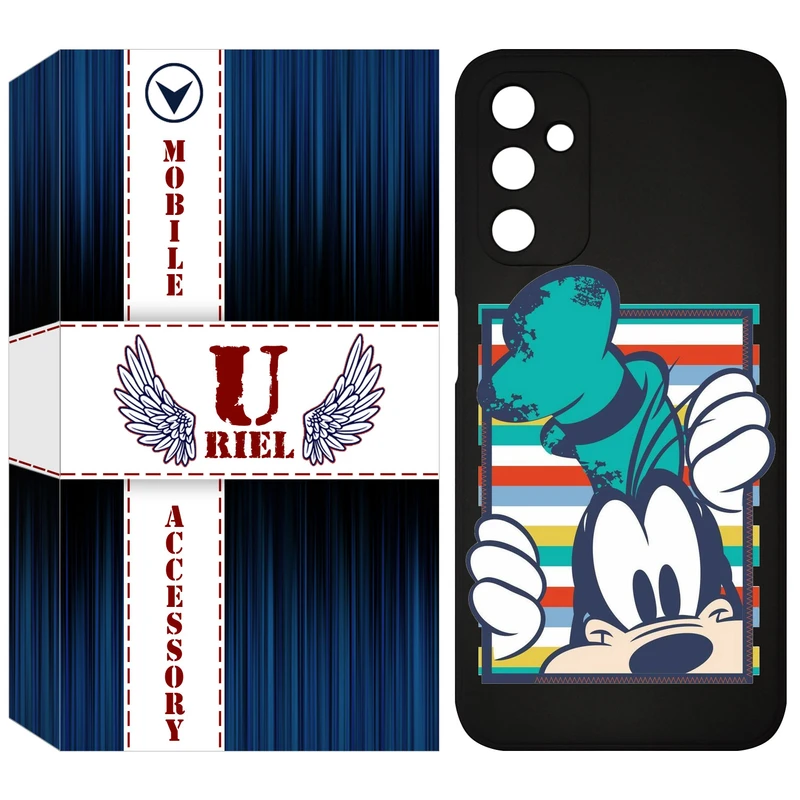 کاور یوریل مدل KSH کد 2 طرح سگ مناسب برای گوشی موبایل سامسونگ Galaxy A14 4G