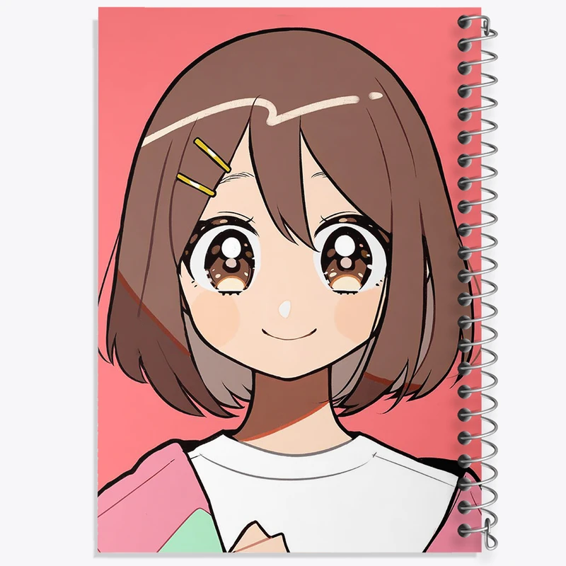 دفتر شطرنجی 50 برگ خندالو مدل ریتسو انیمه كي اون کد 34167