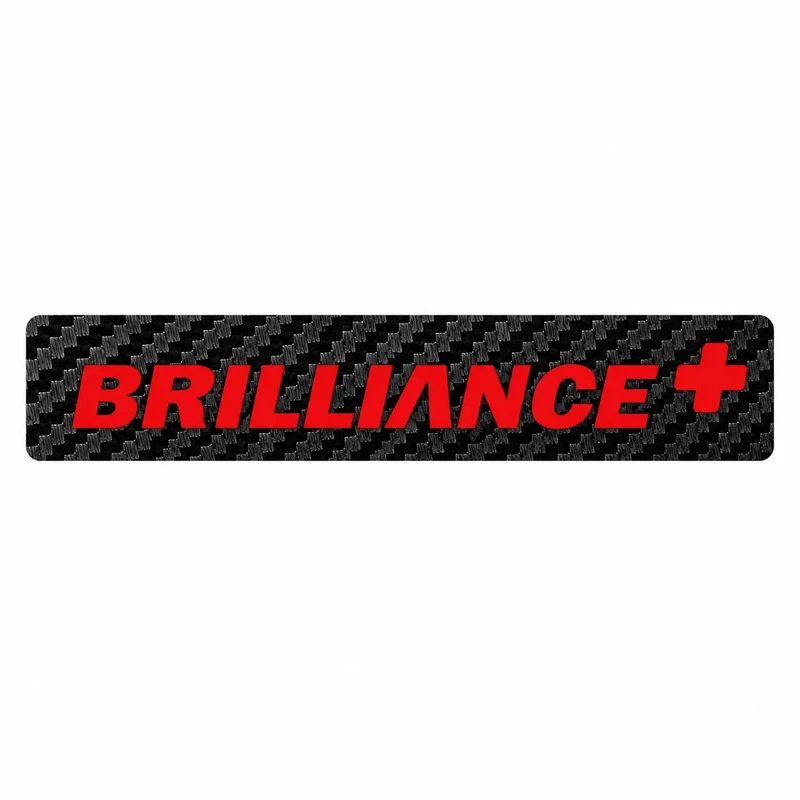 برچسب بدنه خودرو سولگی مدل شبرنگ طرح + Brilliance کد M522
