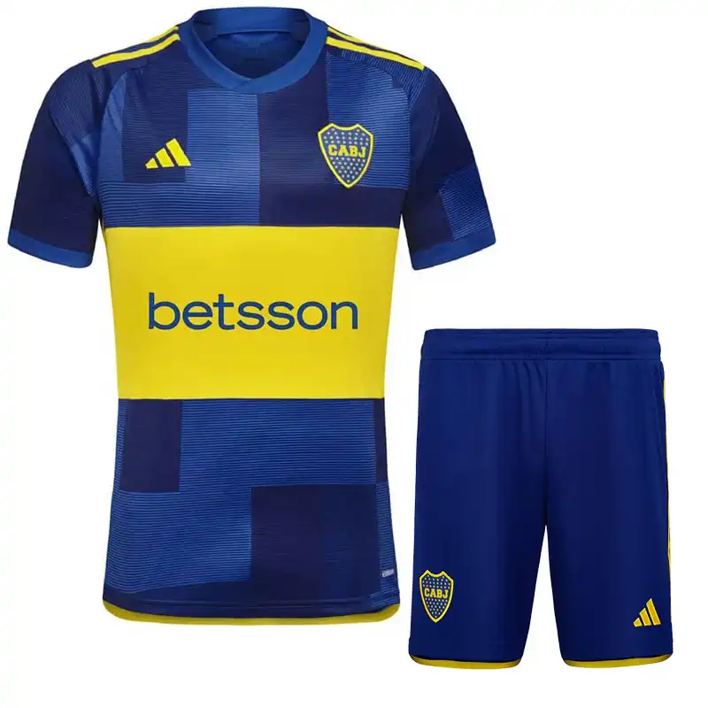 ست تی شرت و شلوارک ورزشی مردانه مدل بوکاجونیورز کد Home 2024