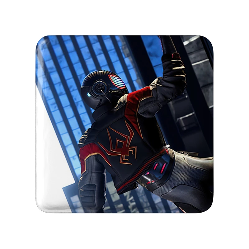 پیکسل خندالو طرح مایلز مورالز مردعنکبوتی مدل مربعی کد 30851