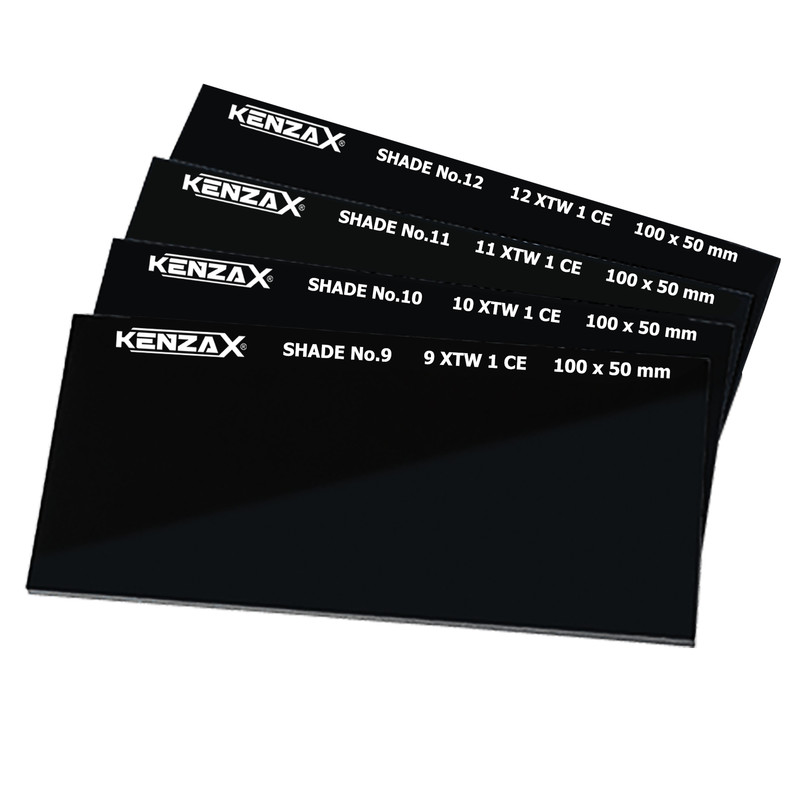 مجموعه ده عددی شیشه ماسک جوشکاری کنزاکس مدل KWF-111