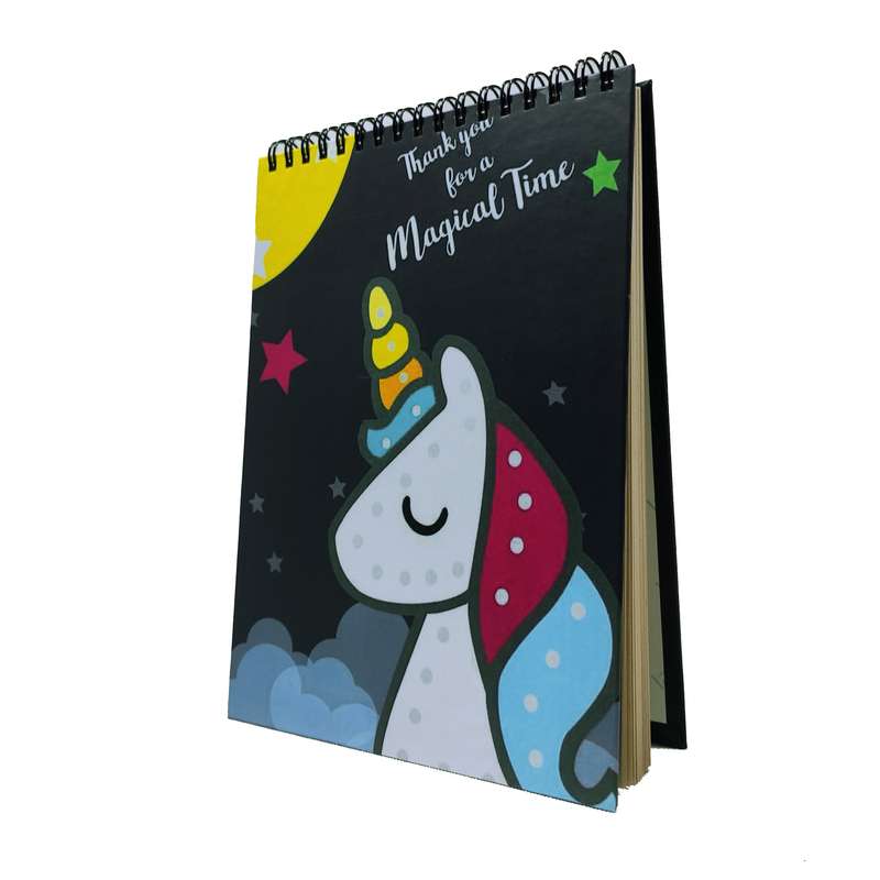 دفتر نقاشی لنکامر مدل یونی کرن کد A5-028a