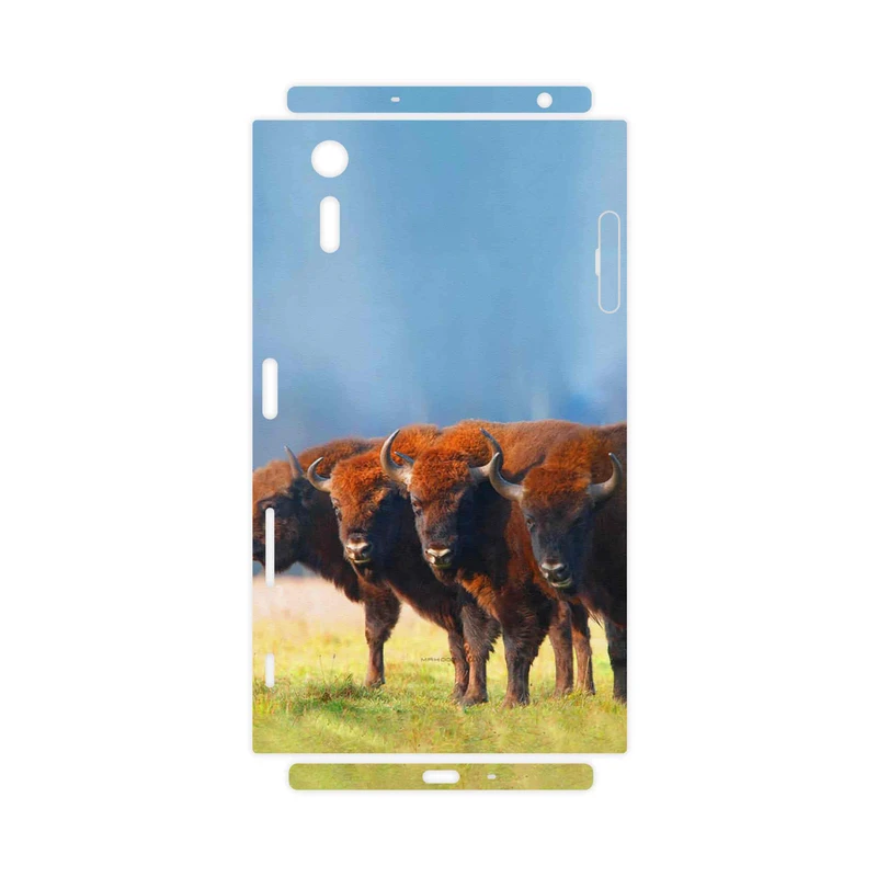 برچسب پوششی ماهوت مدل Buffalo-FullSkin مناسب برای گوشی موبایل سونی Xperia XZ
