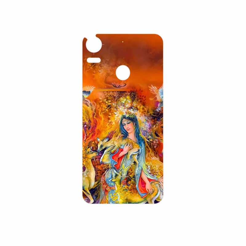 برچسب پوششی ماهوت مدل Persian miniature 2 مناسب برای گوشی موبایل اچ تی سی Desire 10 Pro