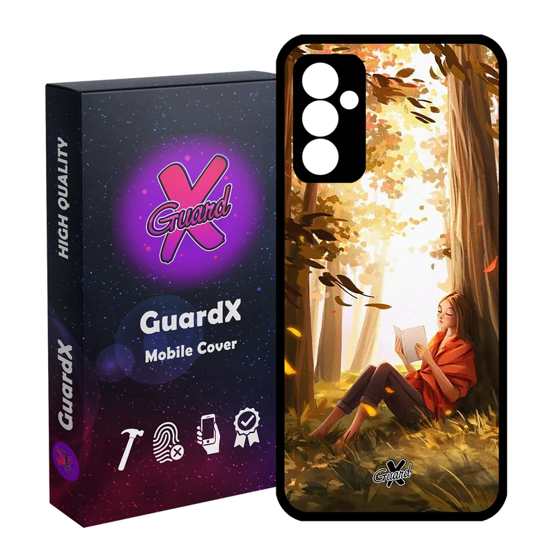 کاور گارد ایکس طرح دختر مدل Glass10276 مناسب برای گوشی موبایل سامسونگ Galaxy A34 / A34 5G