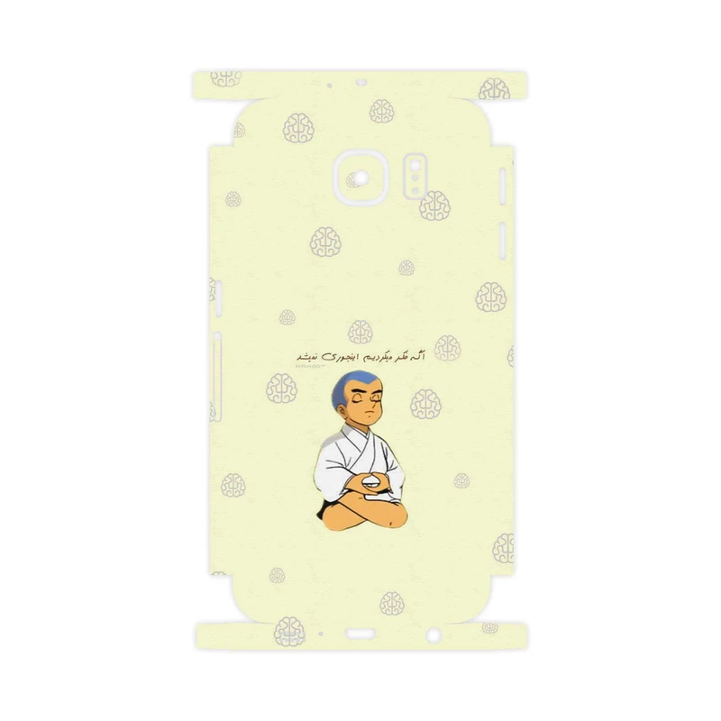 برچسب پوششی ماهوت مدل Ikkyu-san-FullSkin مناسب برای گوشی موبایل سامسونگ Galaxy S6