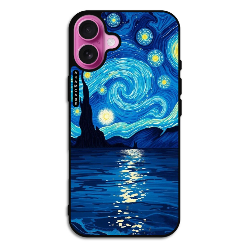 کاور آکام مدل AMC-WA16PLUS-VANGOGH-14 مناسب برای گوشی موبایل اپل iPhone 16 Plus
